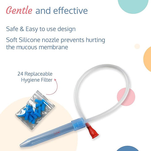 LuvLap Baby Nasal Aspirator 0-5 Years with Snotsucker mechanism
